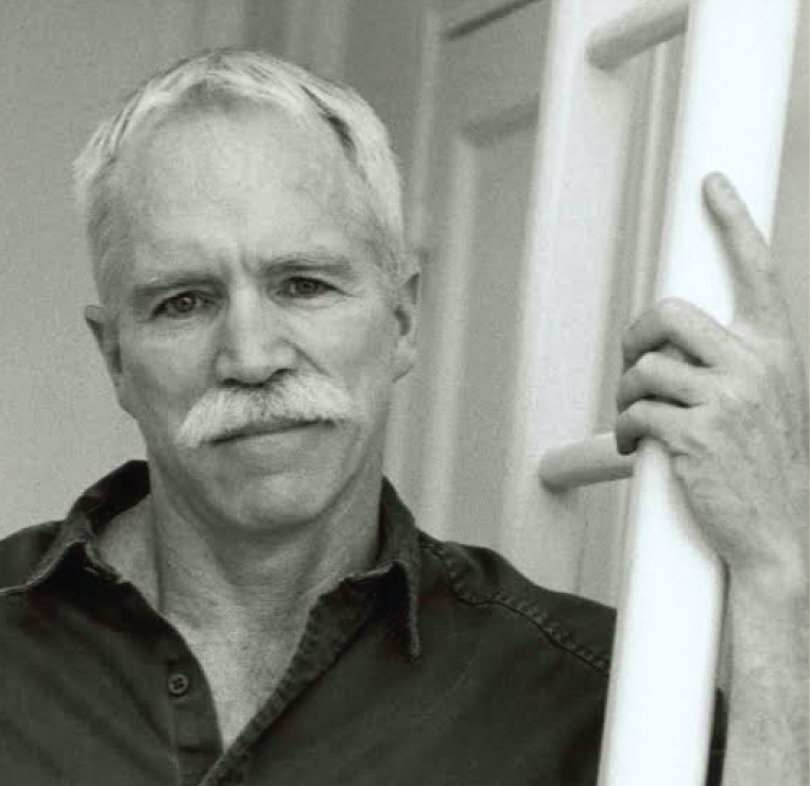 Thad Carhart portrait by Simo Neri